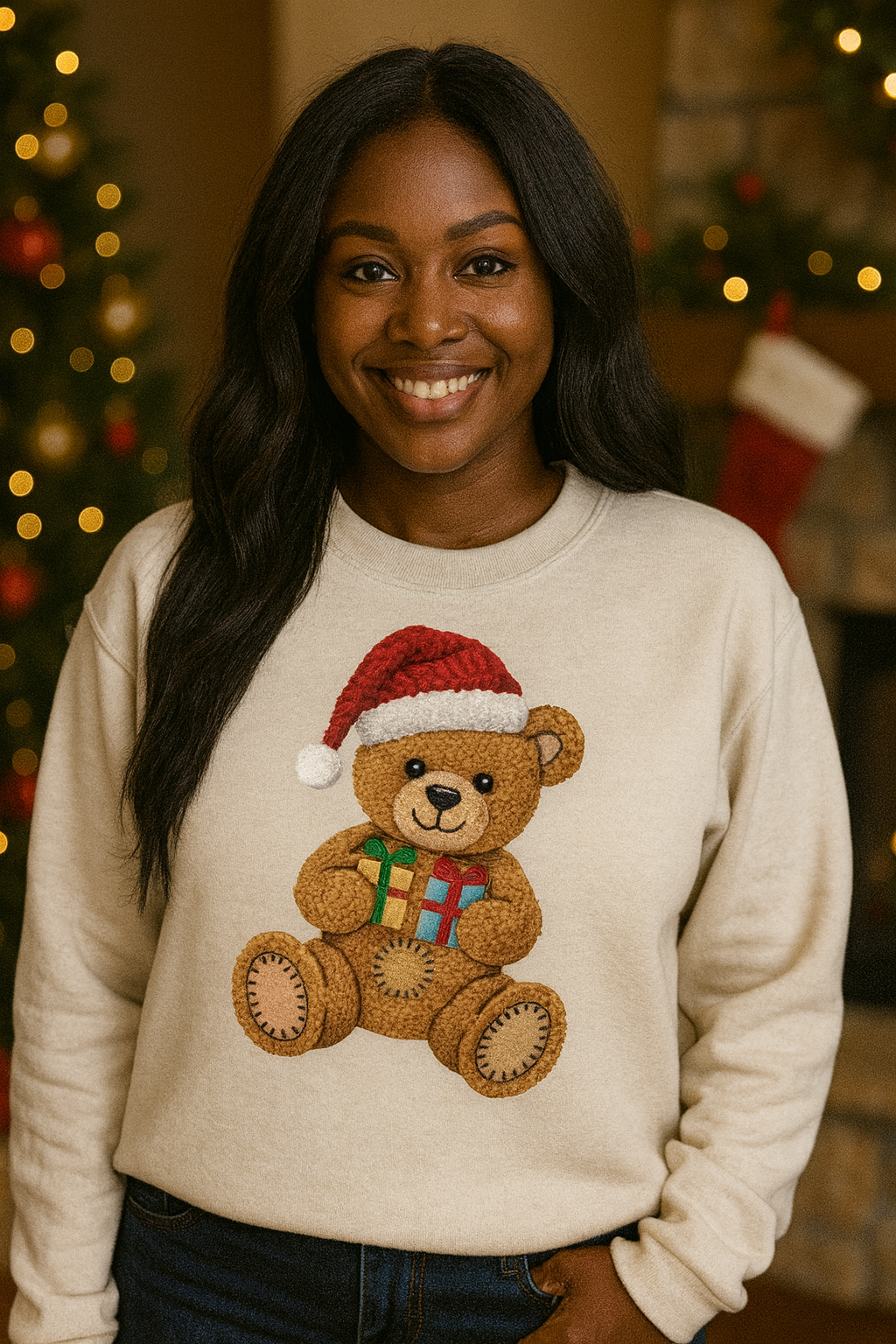 Teddy Bear Christmas Sweatshirt