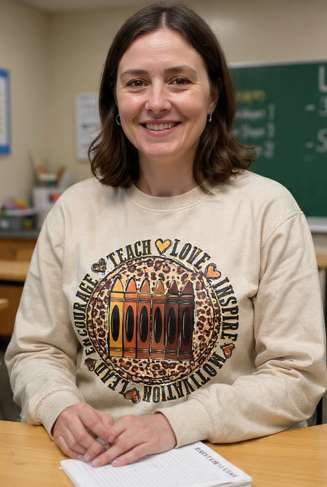 Teach Love Motivate Sweatshirt