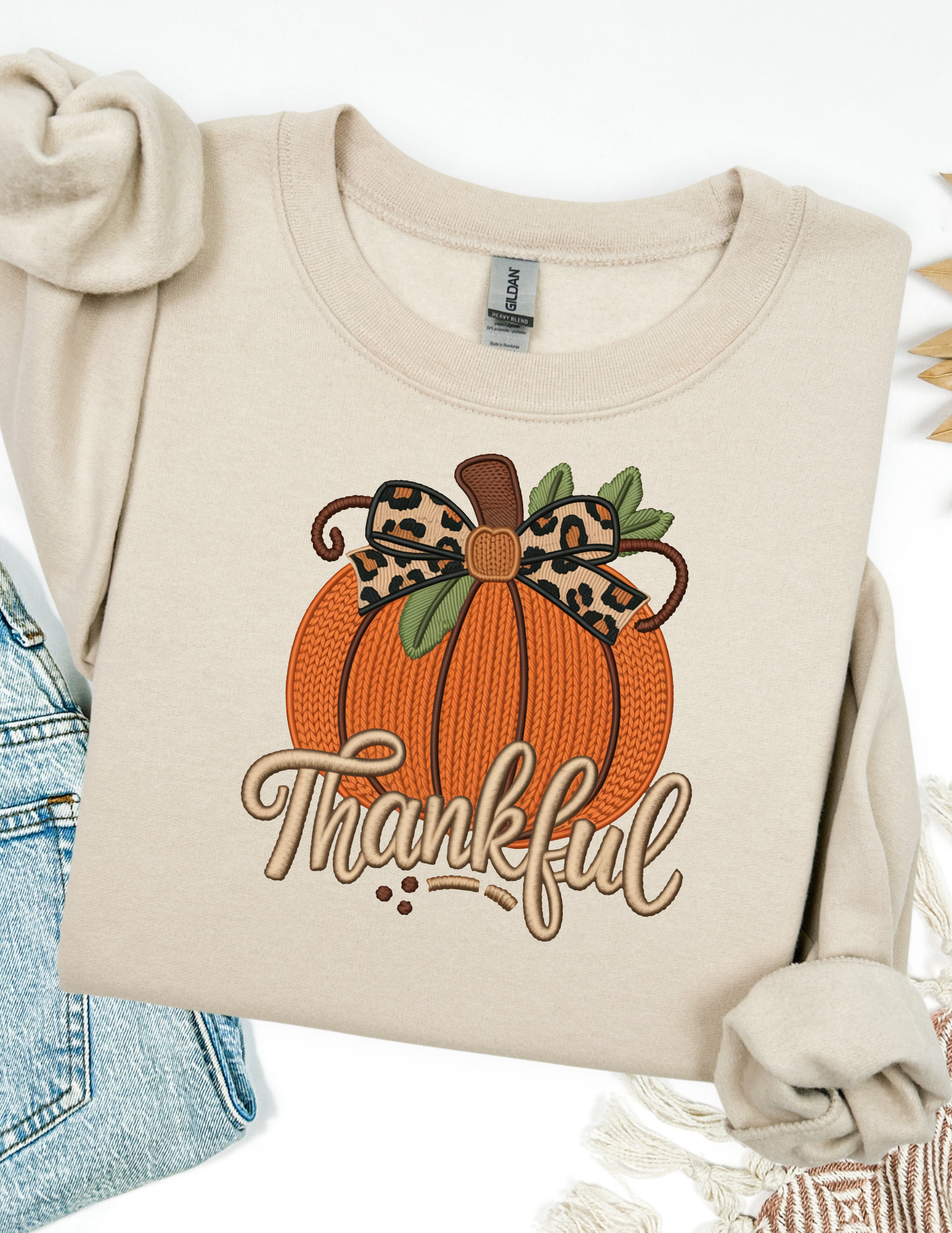 Leopard Pumpking Thankful