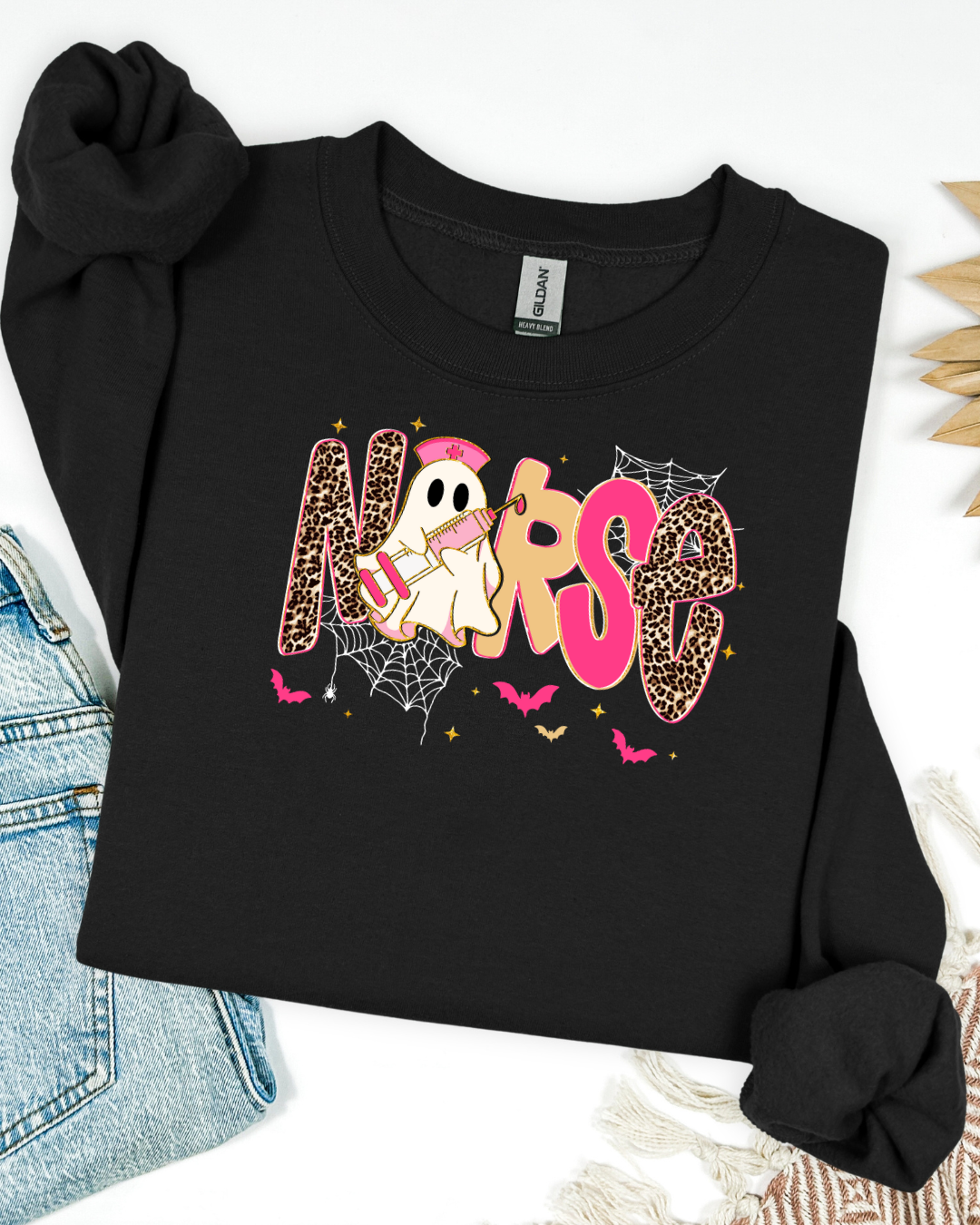 Black Nurse Sweatshirt