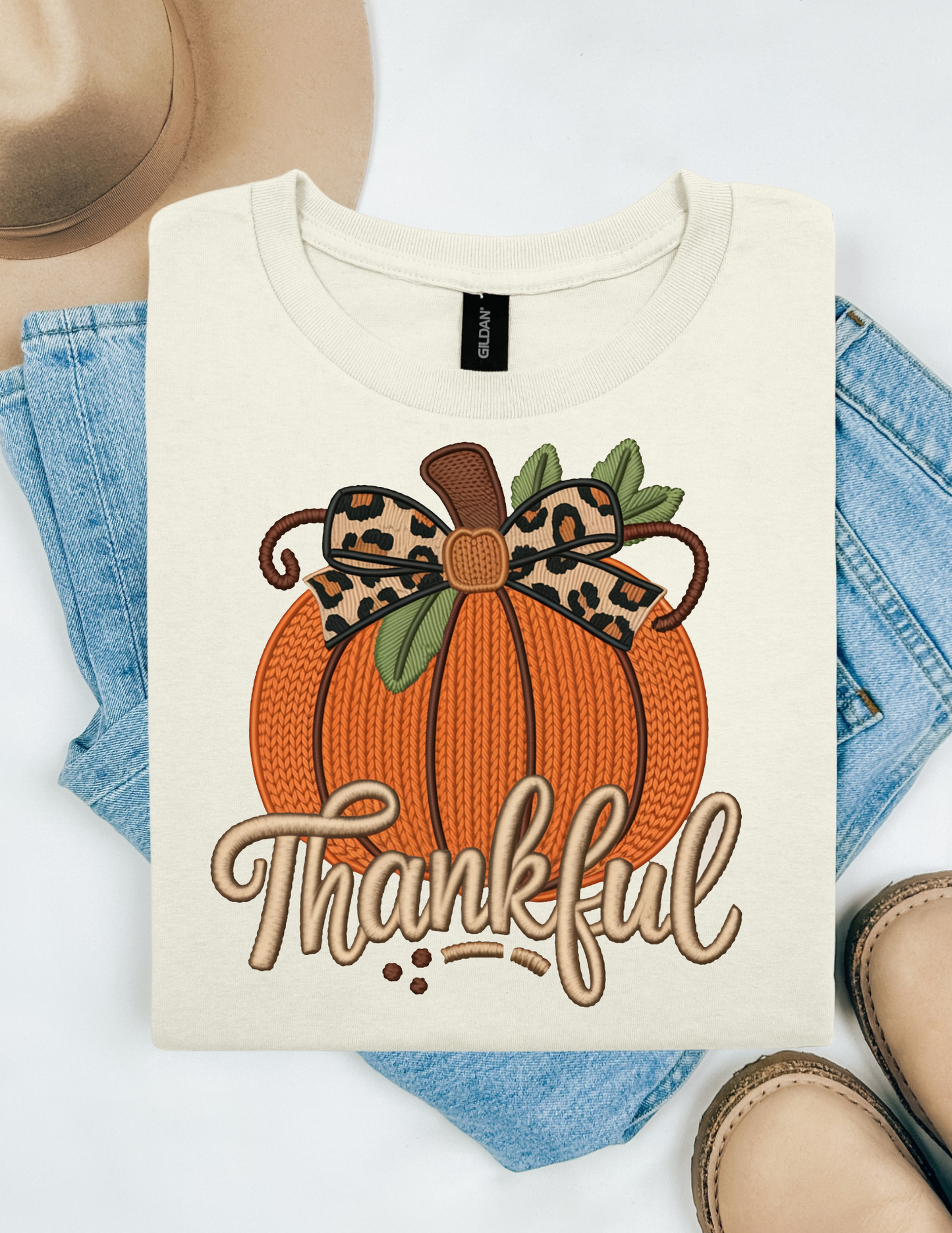 Leopard Pumpking Thankful