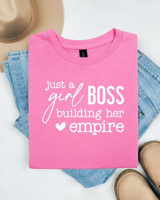 Just A Girl Boss Short Sleeve T-Shirt