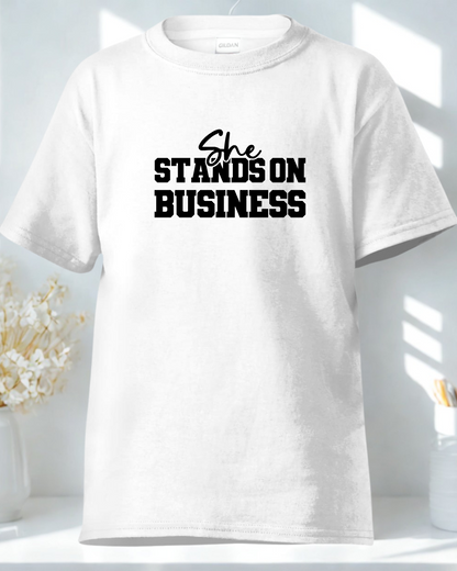 She Stands On Business