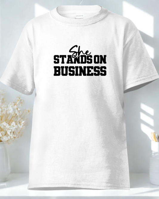 She Stands On Business