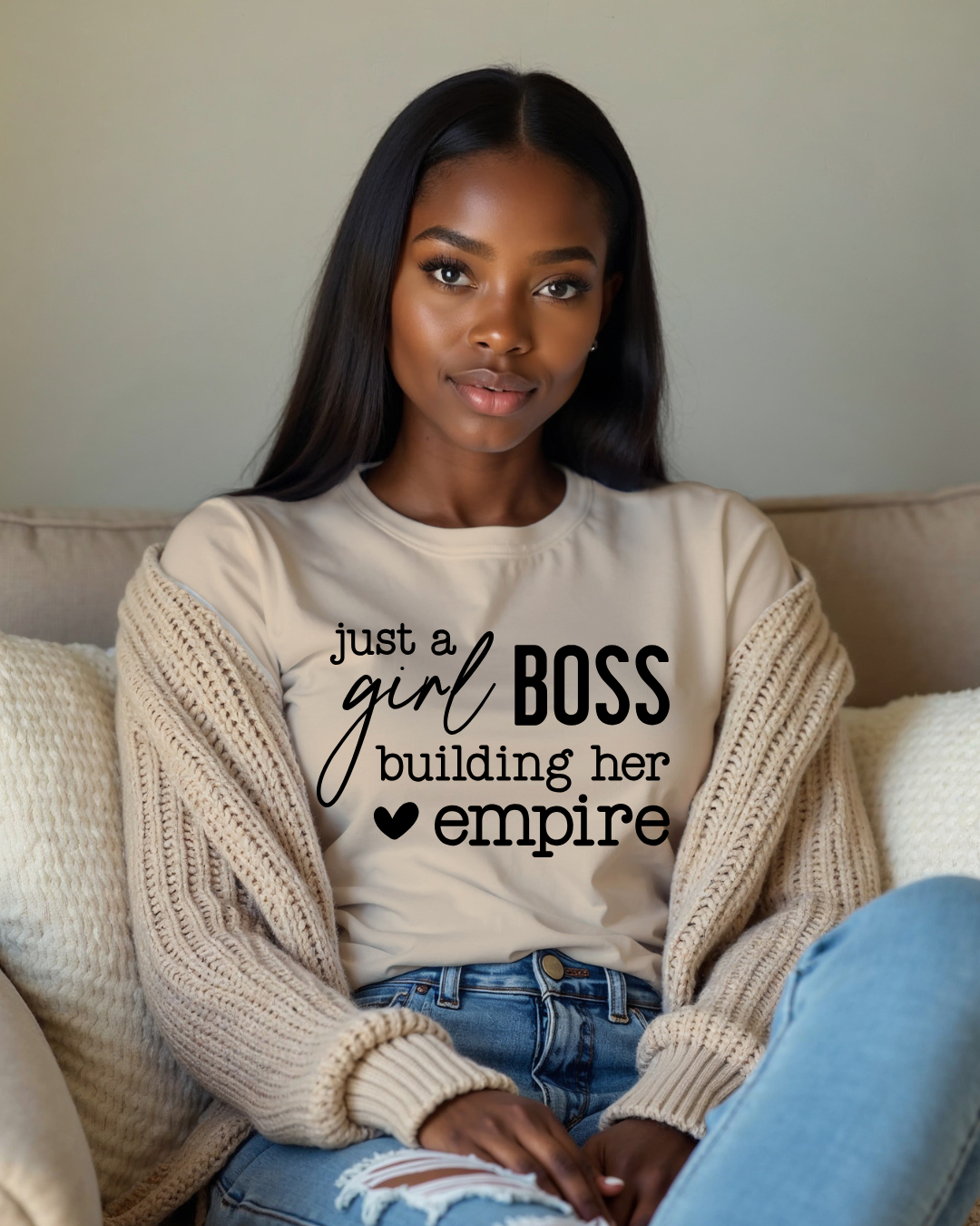 Just A Girl Boss Short Sleeve T-Shirt