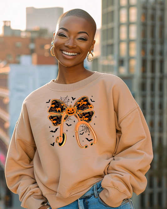 Sand Halloween Stethoscope Sweatshirt