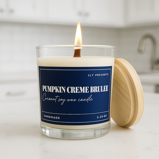 Pumpkin Crème Brulee Coconut Soy Candle