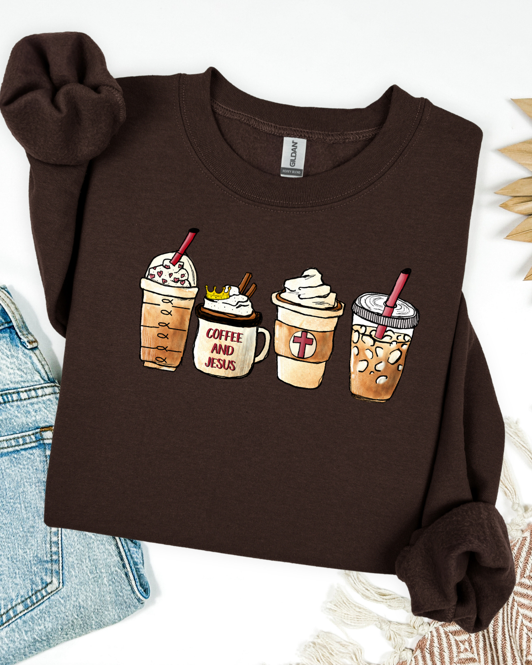 Coffee and Jesus Sweatshirt