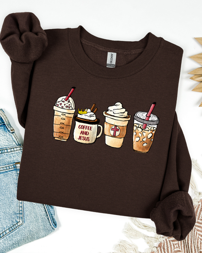Coffee and Jesus Sweatshirt