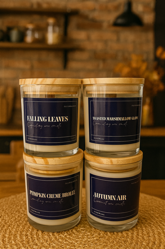 Complete 4-Candle Set | Coconut Soy Wax | Limited Seasonal Bundle