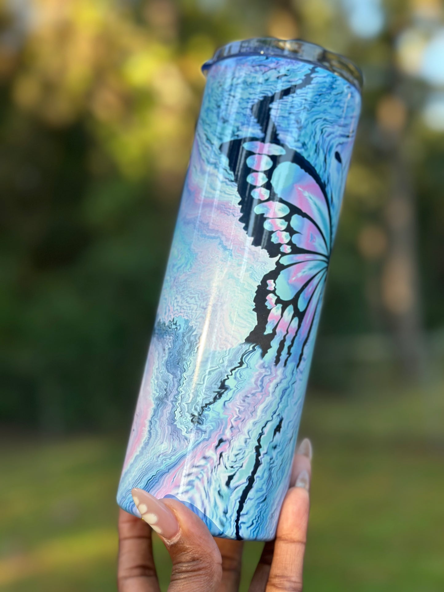 Butterfly 20 oz. Tumbler