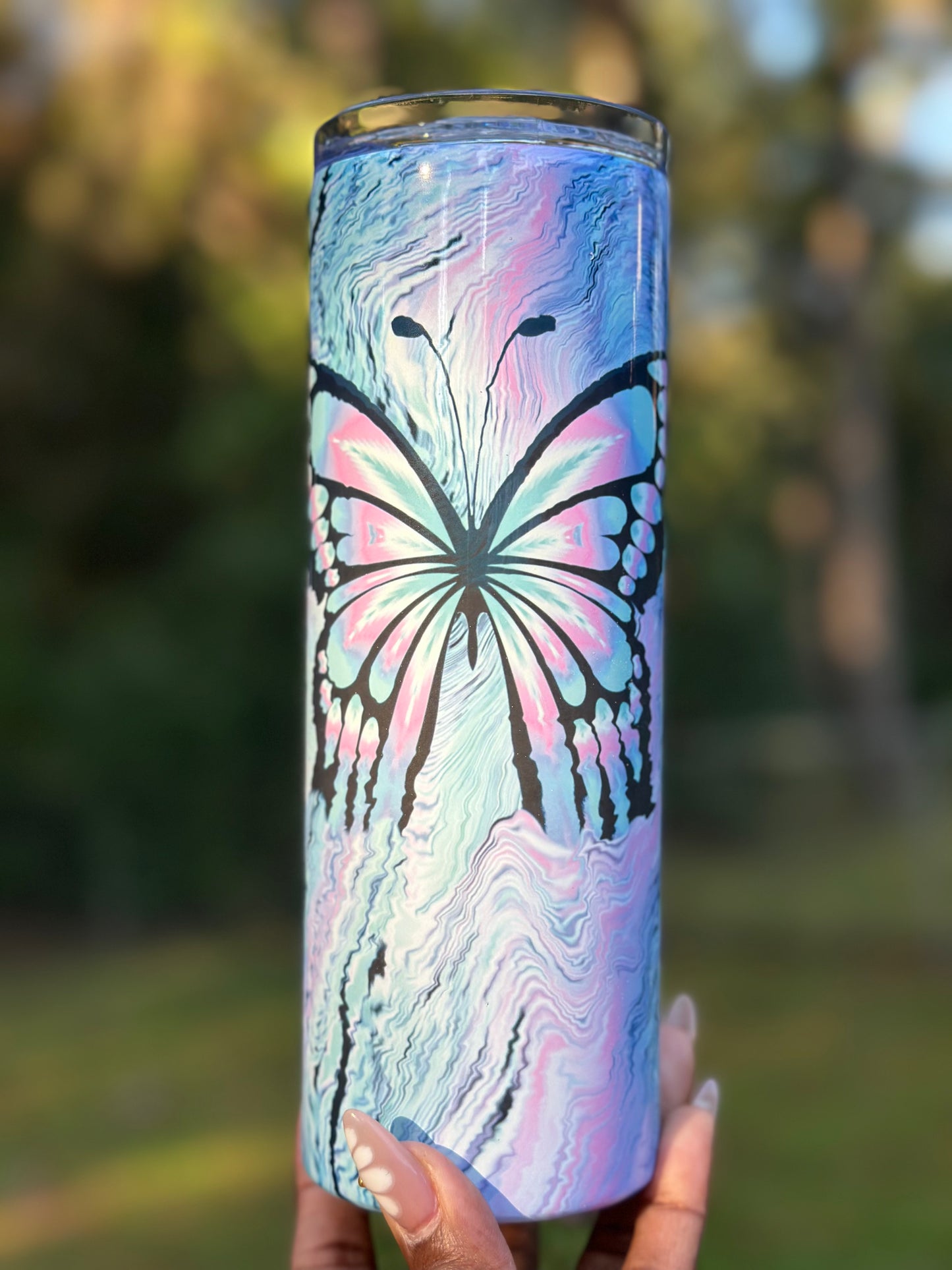 Butterfly 20 oz. Tumbler