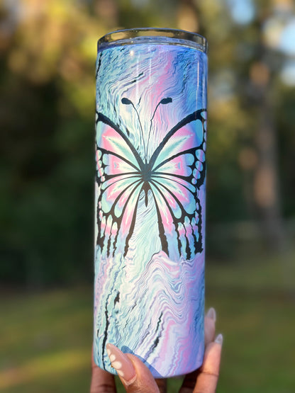 Butterfly 20 oz. Tumbler