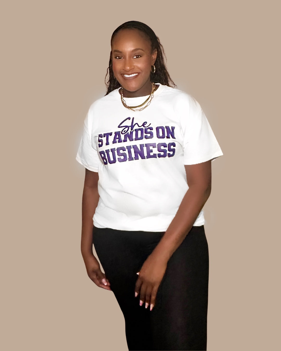 She Stands On Business