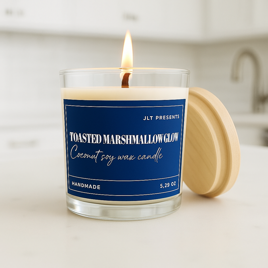 Toasted Marshmallow Glow Coconut Soy Candle