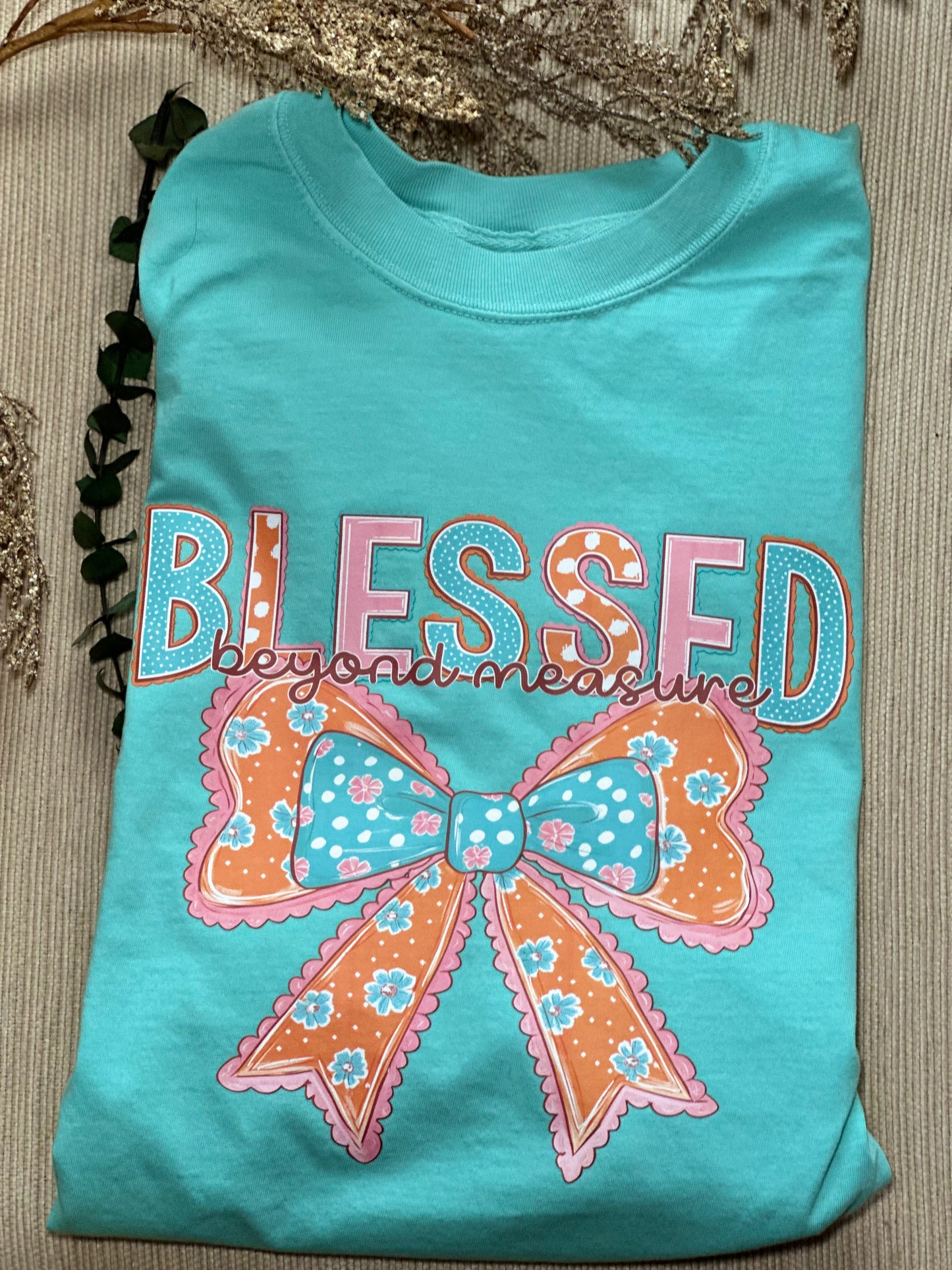 Blessed Beyond Measure Short Sleeve
