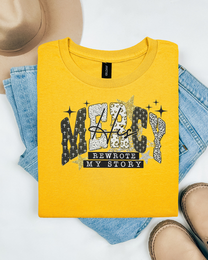 Mercy ReWrote Story Short Sleeve T-Shirt