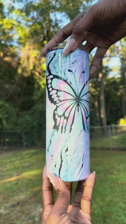 Butterfly 20 oz. Tumbler